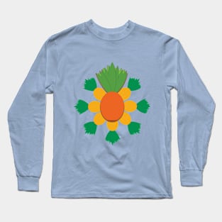 Pineapple Wreath Long Sleeve T-Shirt